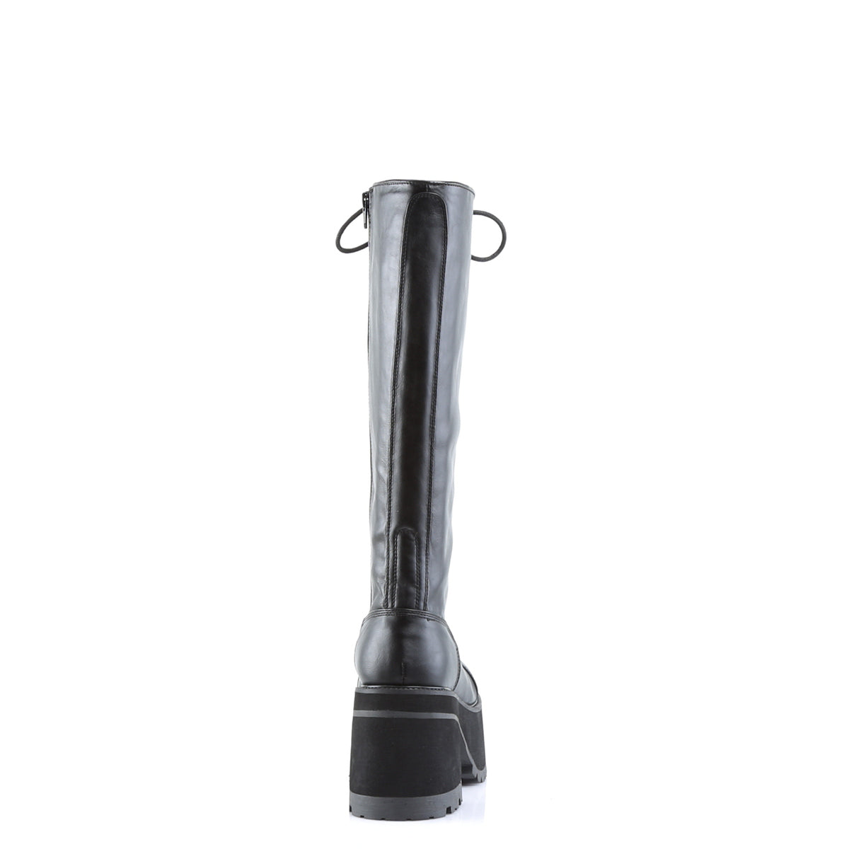 RANGER-302 Black Vegan Leather Knee Boot Demonia