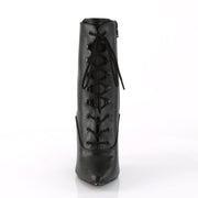SEDUCE-1020 Black Faux Leather Ankle Boot Pleaser US Size (Women's): 6