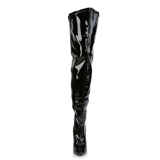 SEDUCE-3000WC Black Stretch Patent CURRENT Pleaser Pink Label US Size (Women's): 6
