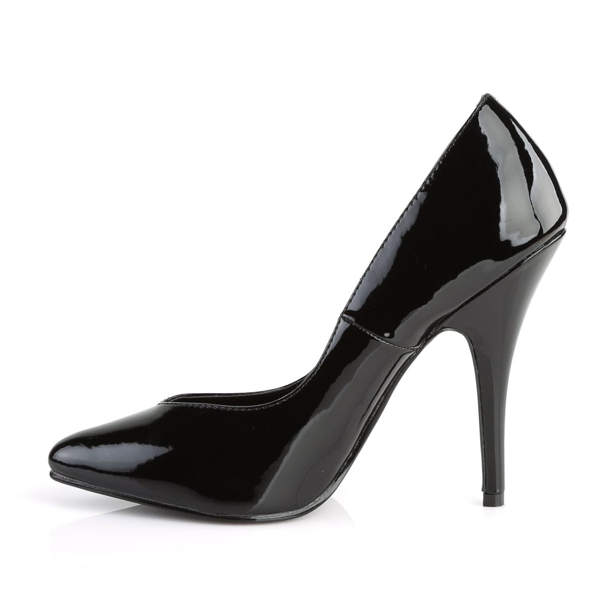 SEDUCE-420V Black Patent Pump Pleaser