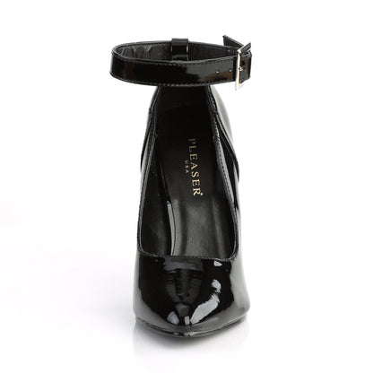 SEDUCE-431 Black Patent Pump Pleaser