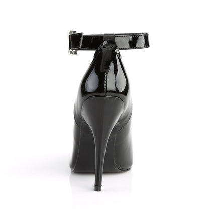 SEDUCE-431 Black Patent Pump Pleaser