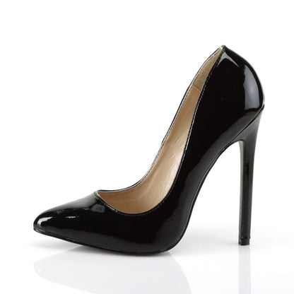 SEXY-20 Black Patent Pump Pleaser