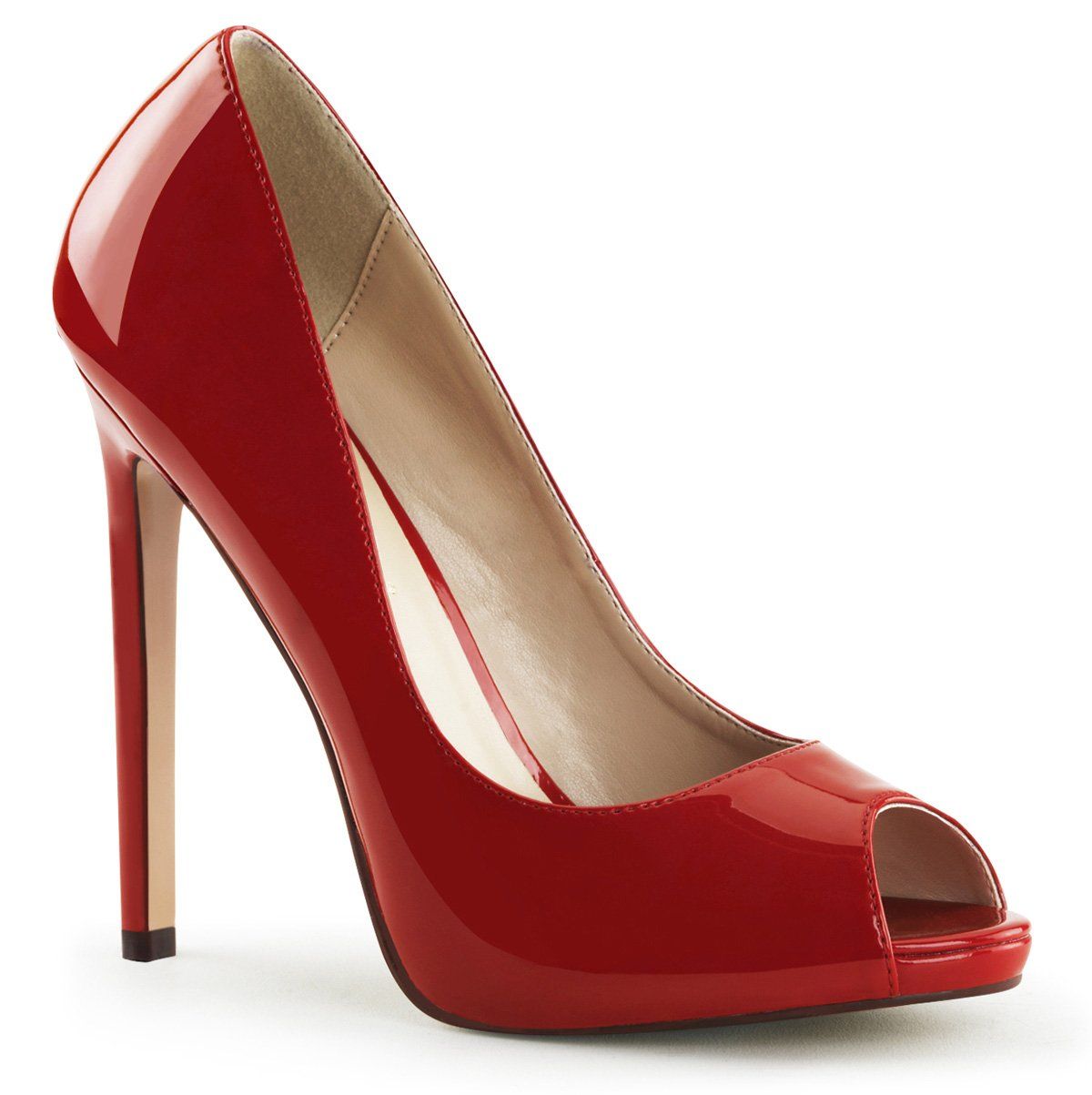 SEXY-42 Red Patent Pump Pleaser