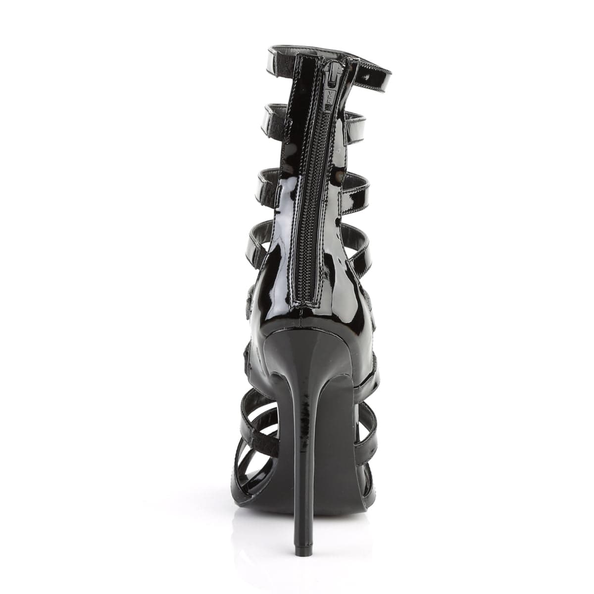 SEXY-52 Black Patent Sandal Pleaser US Size (Women's): 5
