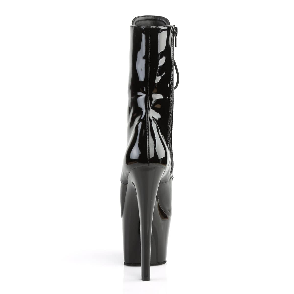 SKY-1020 Black Patent/Black Ankle Boot Pleaser US Size (Women's): 5