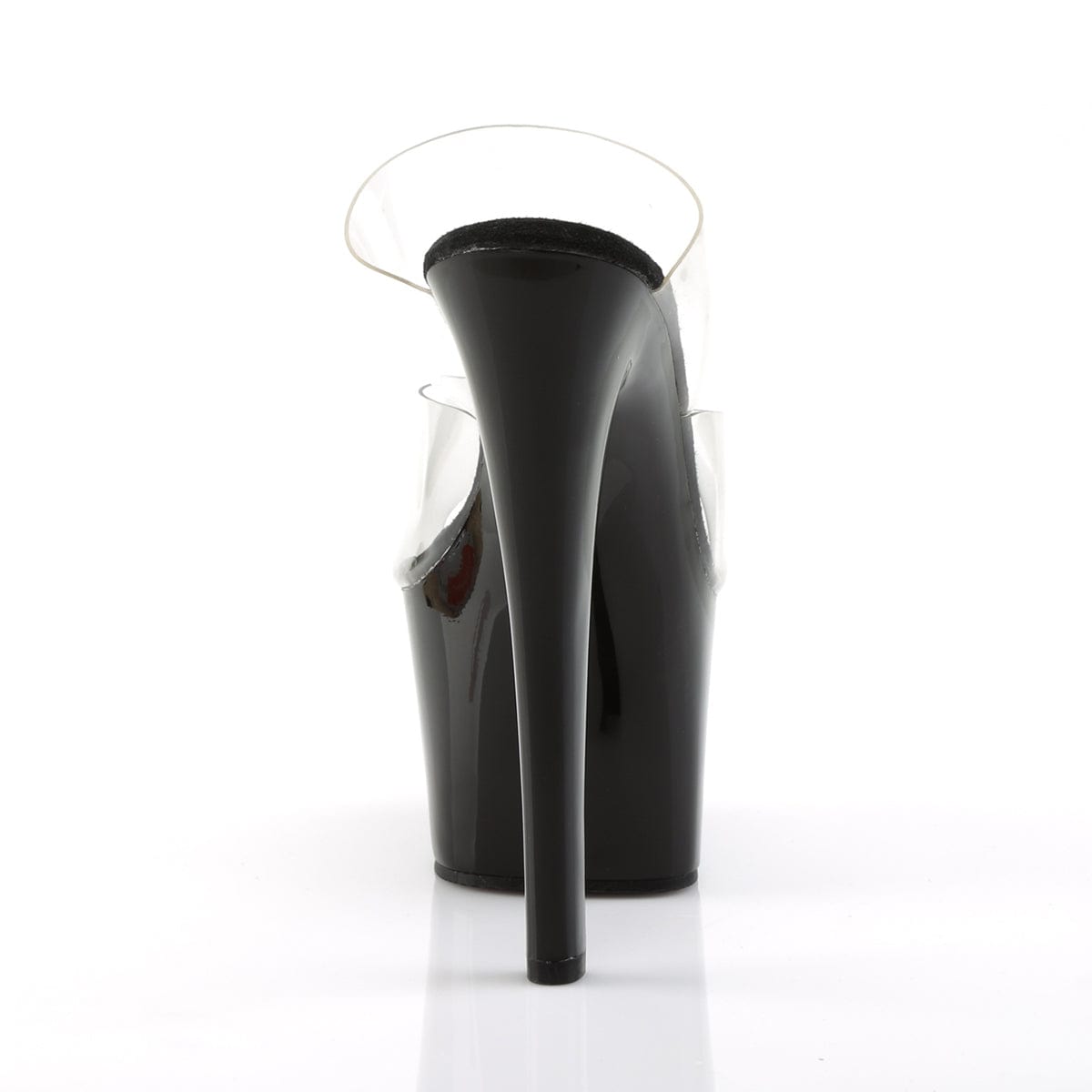 SKY-302 Clear/Black Slide Pleaser