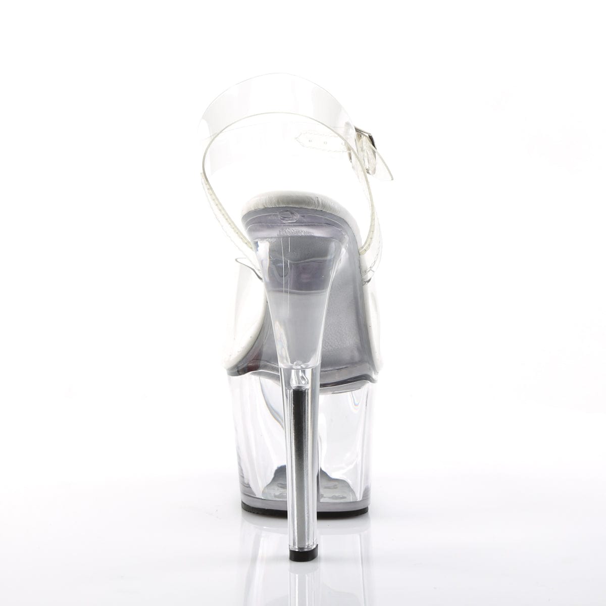 SKY-308VL Clear/Clear Platform Sandal Pleaser US Size (Women's): 5