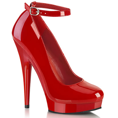 SULTRY-686 Red Patent/Red Fabulicious