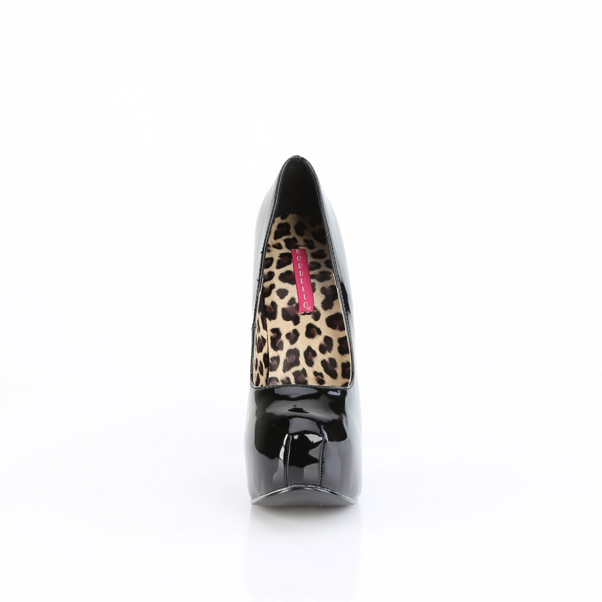 TEEZE-06 Black Patent Bordello
