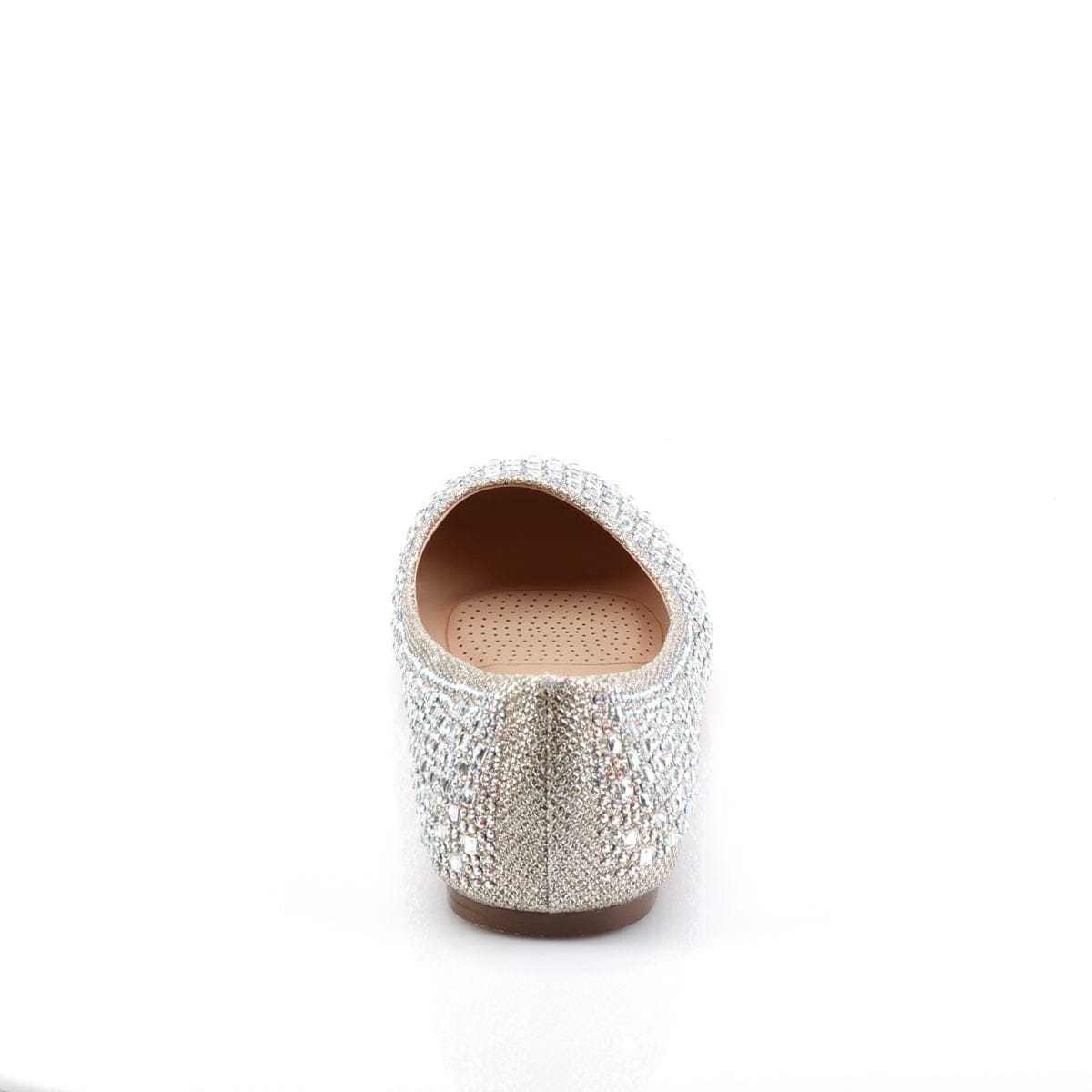 TREAT-06 Nude Glitter Mesh Fabric Fabulicious