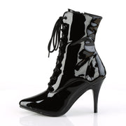 VANITY-1020 Black Patent Ankle Boot Pleaser US Size (Women's): 6