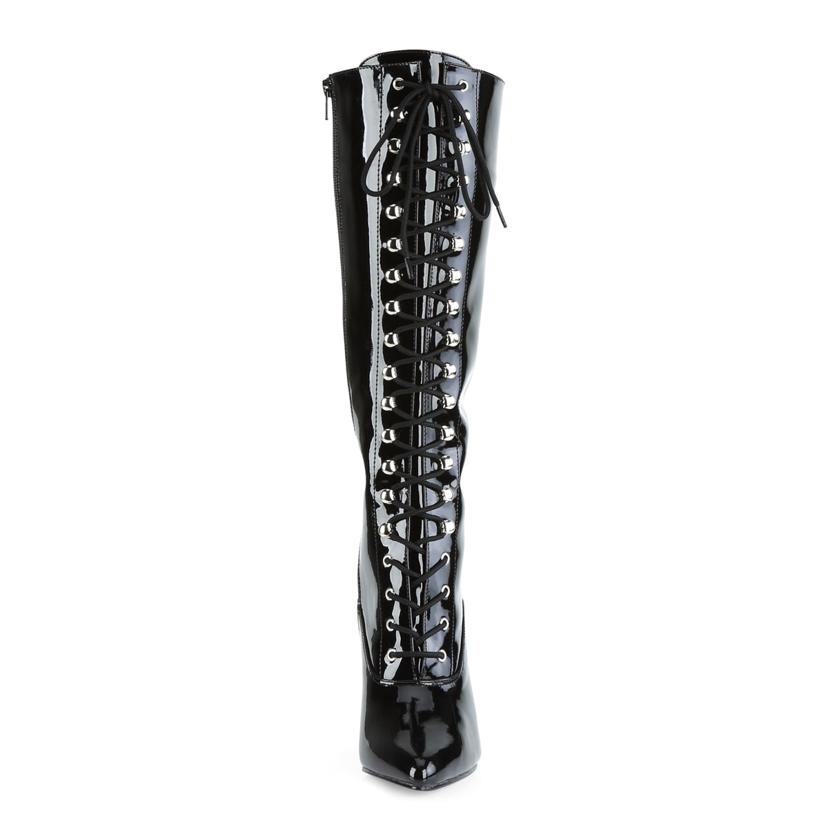 VANITY-2020 Black Patent Knee Boot Pleaser