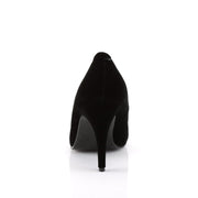 VANITY-420 Black Velvet Pump Pleaser US Size (Women's): 5