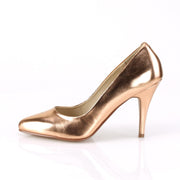 VANITY-420 Rose Gold Metallic Pu Pump Pleaser US Size (Women's): 5
