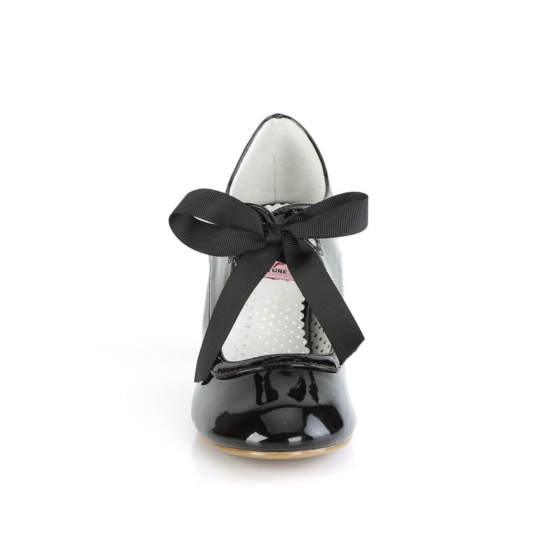 WIGGLE-32 Black Patent CURRENT Pin Up Couture US Size (Women's): 5