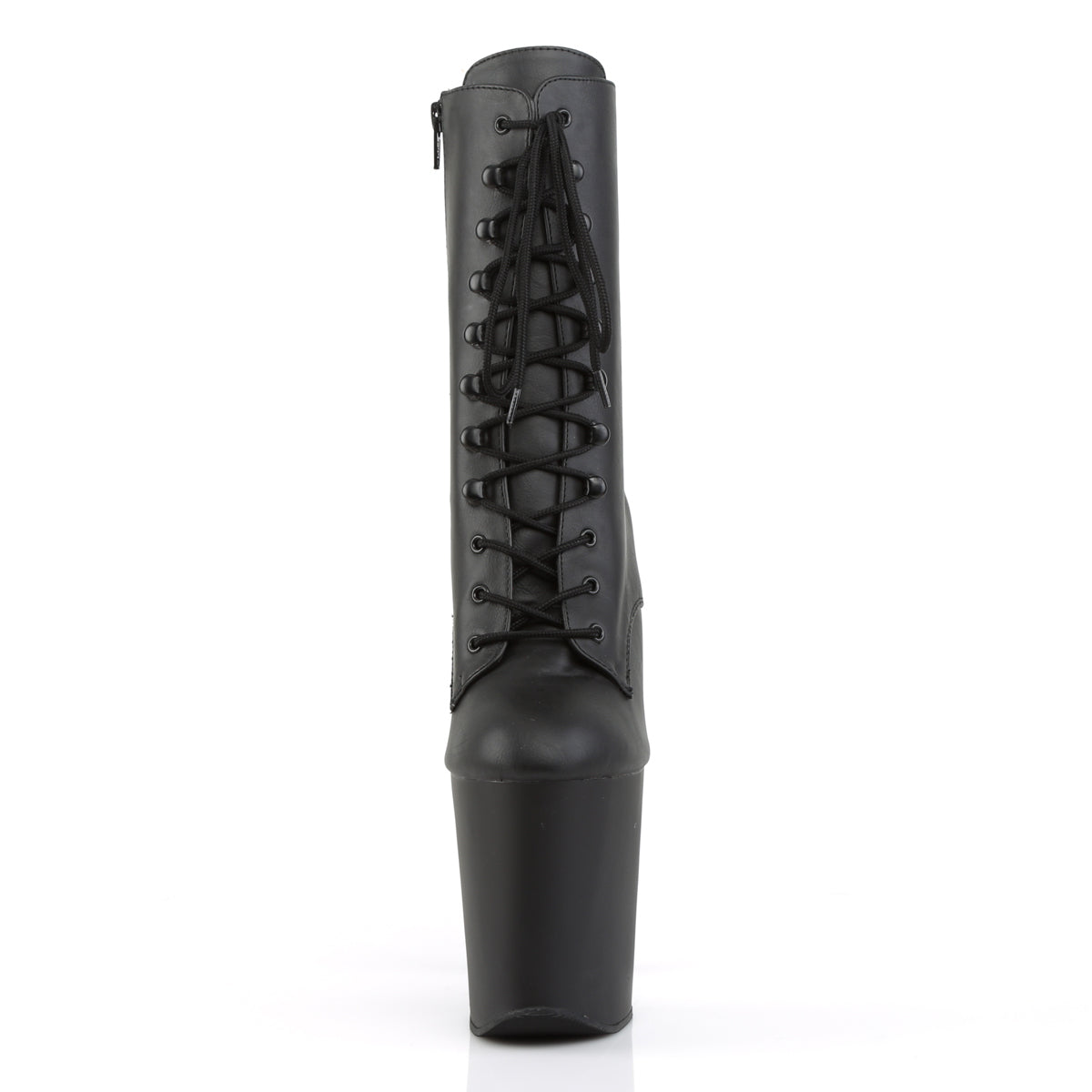 XTREME-1020 Black Faux Leather Boot Pleaser