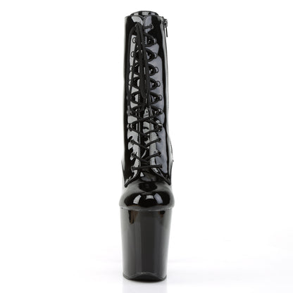 XTREME-1020 Black Patent Boot Pleaser