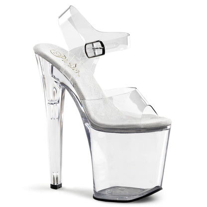 XTREME-808 Clear Platform Sandal Pleaser