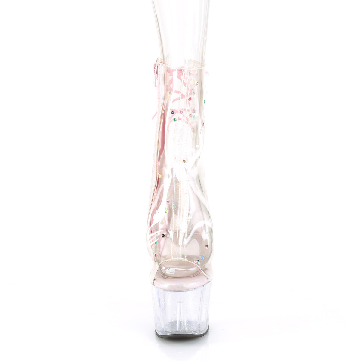 ADORE-1018C-2  Clear TPU-Baby Pink / Clear
