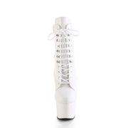 ADORE-1020 White Faux Leather/White Matte Pleaser US Size (Women's): 5
