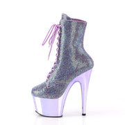 ADORE-1020CHRS Lavender Multi Rhinestones/Lavender Chrome Pleaser US Size (Women's): 5