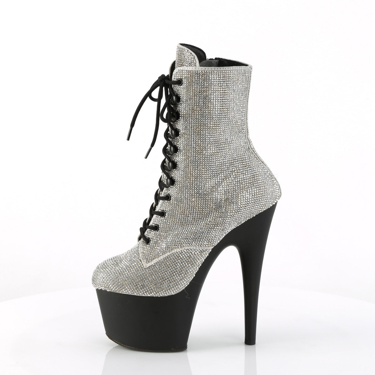 ADORE-1020RS Silver RS Ankle Boots