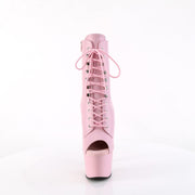 ADORE-1021 Baby Pink Faux Le/Baby Pink Matte Pleaser US Size (Women's): 5