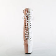 ADORE-1040TT Blush-White Patent/Blush-White Pleaser US Size (Women's): 5