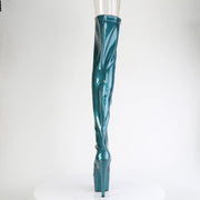 ADORE-3021GP Teal Glitter Patent/M Pleaser US Size (Women's): 5