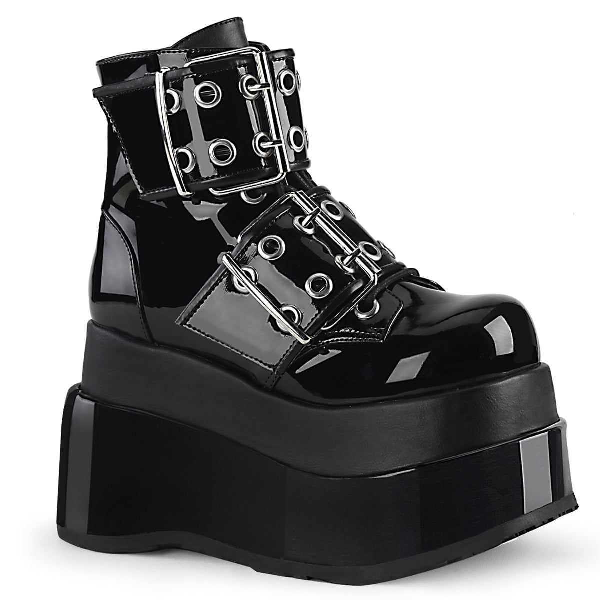 BEAR-104 Black Ankle Boots