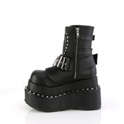 BEAR-150 Black Vegan Leather Demonia US Size (Women's): 6