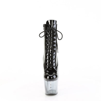BLISS-1020BC Black Patent /Black Clear Ombre