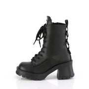 BRATTY-50 Black Vegan Leather Demonia US Size (Women's): 6