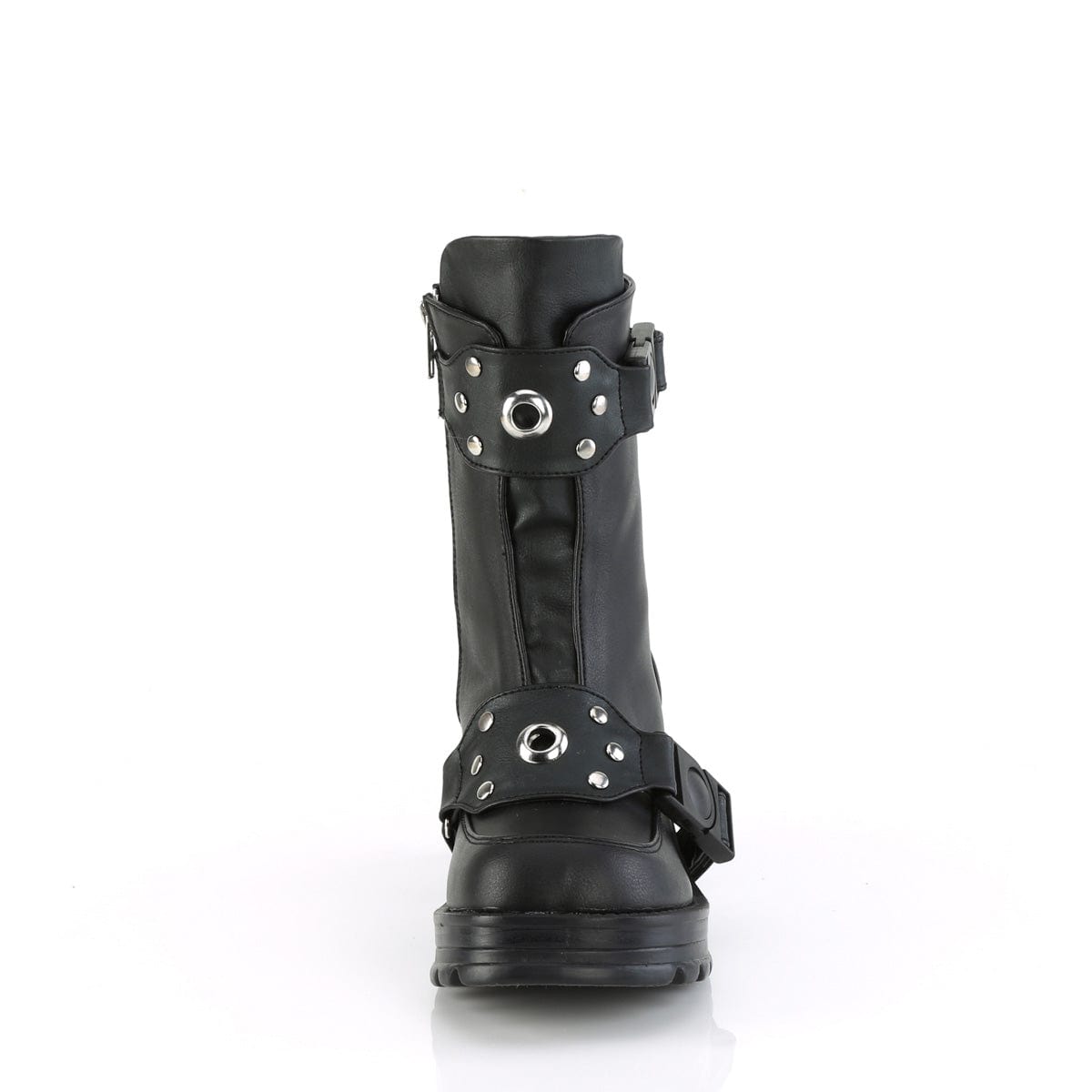 BRATTY-56 Black Vegan Leather Demonia US Size (Women's): 6