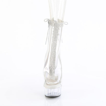 DELIGHT-1018C-2RS Clear Rhinestones/Clear