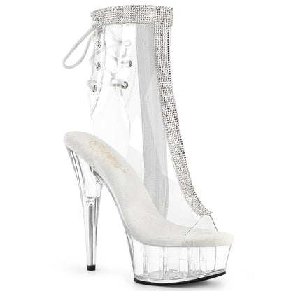 DELIGHT-1018C-2RS Clear Rhinestones/Clear