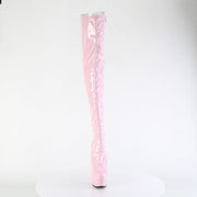 DELIGHT-3063 Baby Pink Stretch Patent/Baby Pink Pleaser US Size (Women's): 5