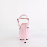 DELIGHT-609 Baby Pink Patent/Baby Pink Pleaser US Size (Women's): 5