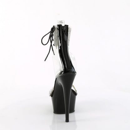 DELIGHT-627RS Clear Black/Black