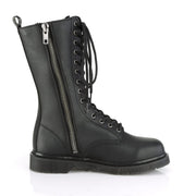 Demonia BOLT-300 Mid-Calf Boot (Black Vegan Leather)