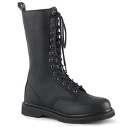 Demonia BOLT-300 Mid-Calf Boot (Black Vegan Leather)
