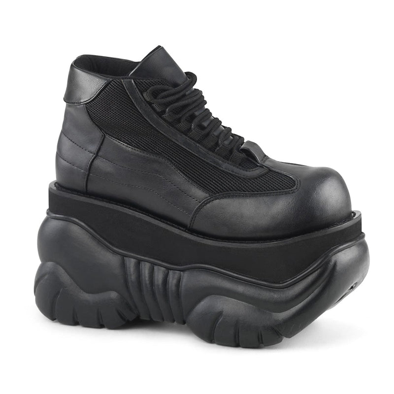 Demonia BOXER-01 Sneaker (Black Vegan Leather)