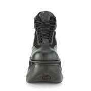 Demonia BOXER-01 Sneaker (Black Vegan Leather)