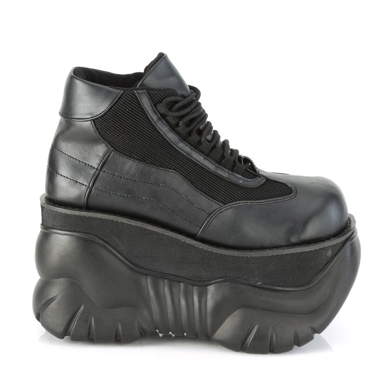 Demonia BOXER-01 Sneaker (Black Vegan Leather)