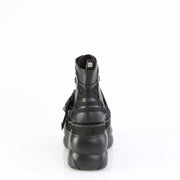 Demonia BOXER-60 Ankle Boot (Black Vegan Leather)