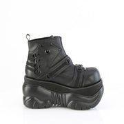 Demonia BOXER-60 Ankle Boot (Black Vegan Leather)