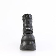 Demonia BOXER-70 Ankle Boot (Black Vegan Leather)