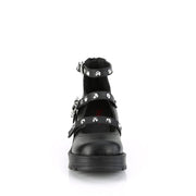 Demonia BRATTY-30 Mary Jane (Black Vegan Leather)