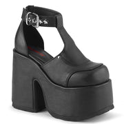 Demonia CAMEL-103 Sandal (Black Vegan Leather)